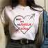 Creative Printing Short-sleeved T-shirt Men's And Women's Same High-end T-shirt